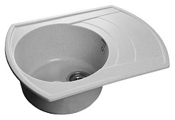 Granfest  Мойка кухонная Rondo GF-R650L Серый – фотография-1